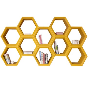 Hexa bookcase by Slide