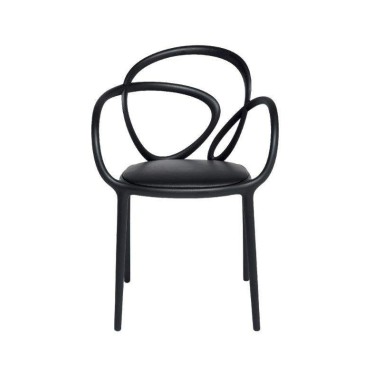 qeboo loop zwarte stoel