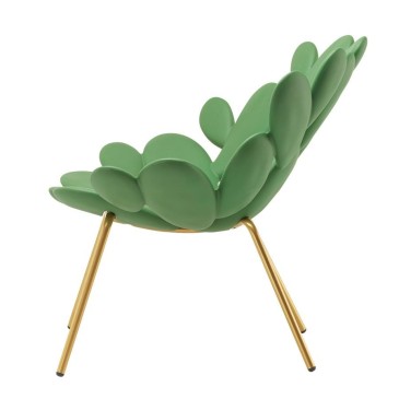 fauteuil qeeboo filicudi profil vert