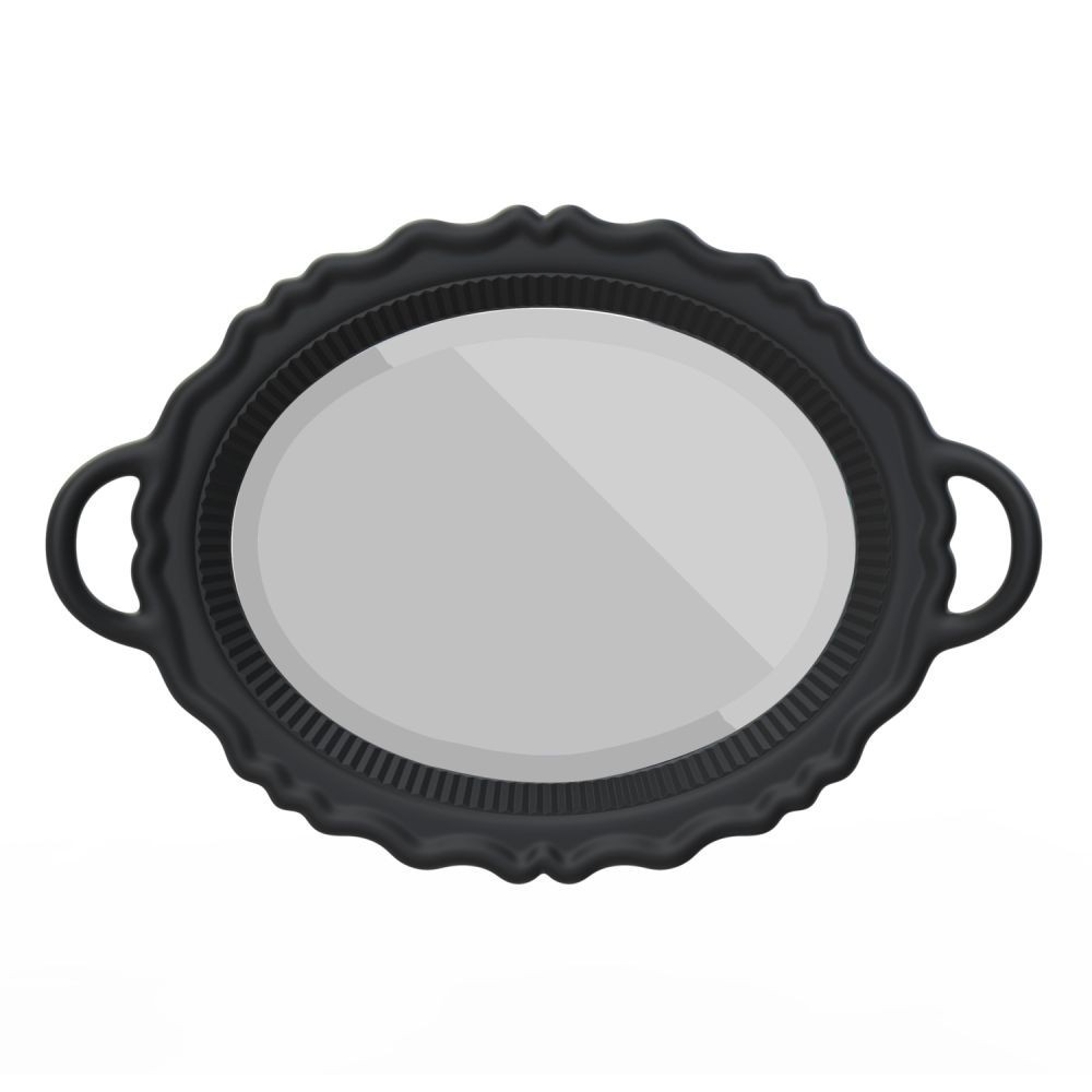 qeeboo plateau miror black mirror