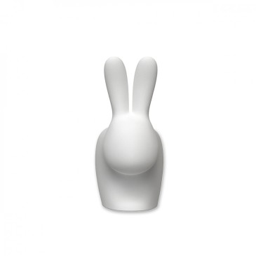 Qeeboo Rabbit Small Lampada in polietilene con luci a led | kasa-store