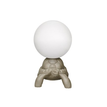 Qeeboo Turtle Carry Lamp Lampe en forme de tortue | kasa-store