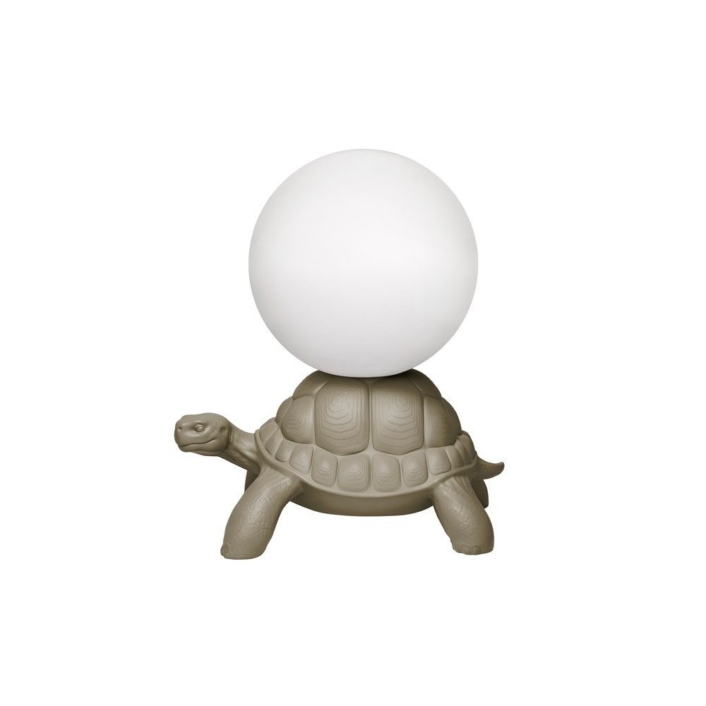 Qeeboo Turtle Carry Lamp Lampe en forme de tortue | kasa-store