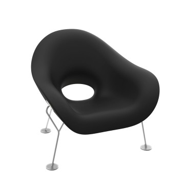 Qeeboo Pupa Armchair for interiors designed by Andrea Branzi in polyethylene