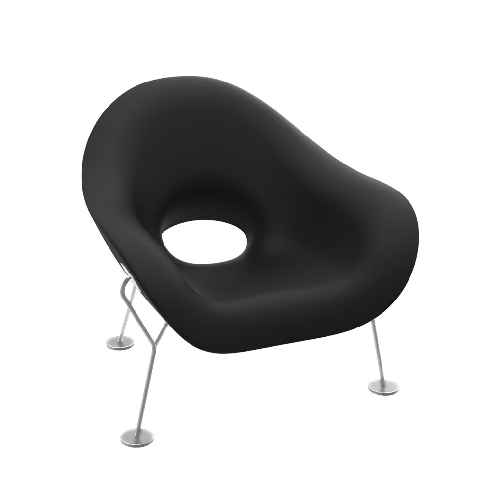 fauteuil qeeboo pupa profil noir