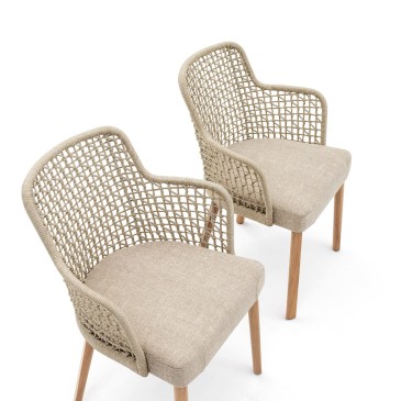 Varaschin Emma armchair suitable for indoors and outdoors | kasa-store