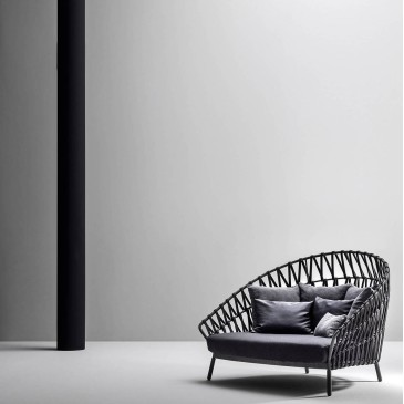 Emma Cross armchair by Varaschin suitable for gardens and swimming pools