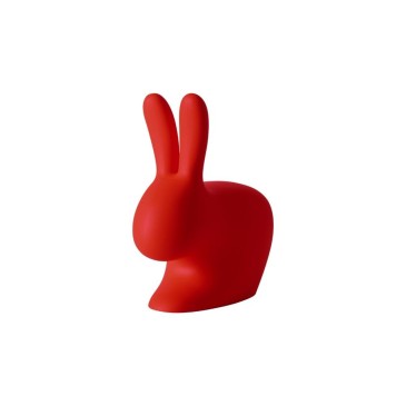 Qeeboo Rabbit Chair Baby la silla con forma de conejo | kasa-store