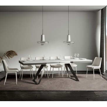 Τραπέζι proxy με μεταλλική βάση και πάνω σε πολλαπλά φινιρίσματα με μοναδικό σχεδιασμό