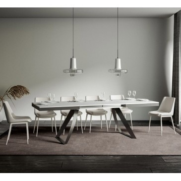 Proxy the design extendable table available in several finishes