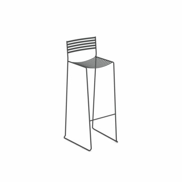 Aero by Emu outdoor stool in steel | kasa-store