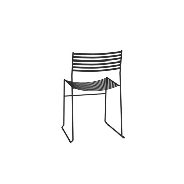 Aero chair by Emu suitable for outdoor made of steel