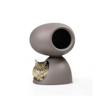 Qeeboo Cat Cave Cat house designed by Stefano Giovannoni