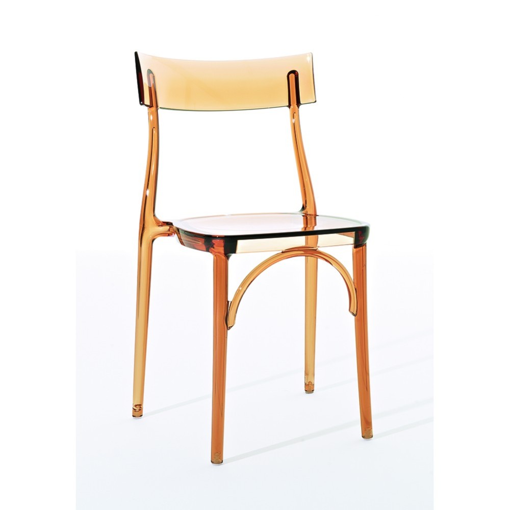 Colico Milano 2015 gennemsigtig stol lavet i Italien | kasa-store