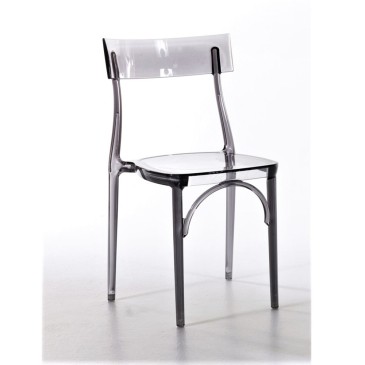 Colico Milano 2015 gjennomsiktig stol laget i Italia | kasa-store