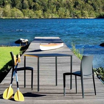 Colico Go chair made of polypropylene also suitable for outdoor use