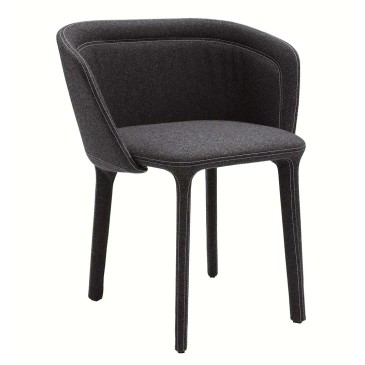 Horm Lepel glatter Sessel mit modernem Design | kasa-store