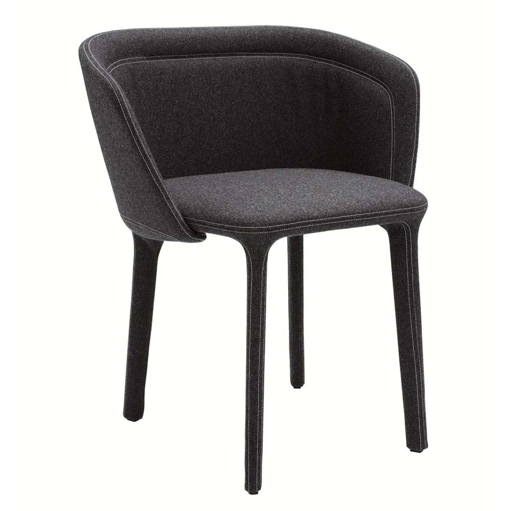 Horm Lepel gladde fauteuil met een modern design | kasa-store