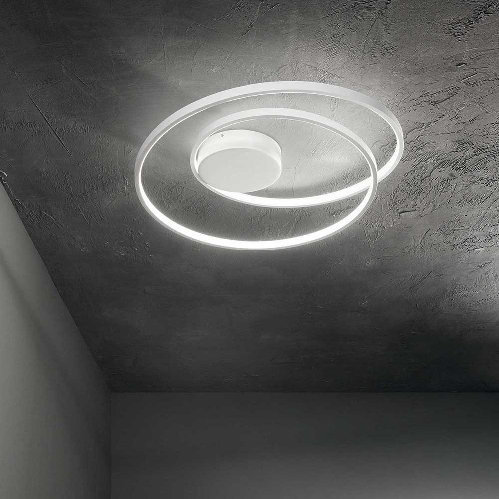 ideal lux oz lampada da soffitto ambientata
