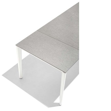 Connubia Pentagon extendable table available in various finishes
