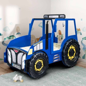 Tractor-shaped bed in mdf TRACTOR model
