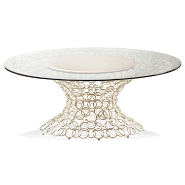 Mondrial Art Form a mesa oval de Cantori | kasa-store