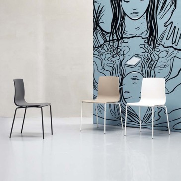 Scab design stoel Alice Stapelbaar tot 10 stuks | kasa-store