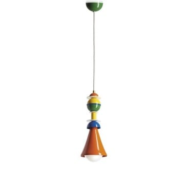 lampada Otello Hanging di Slide Multicolor