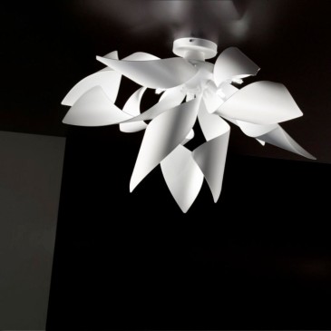 Lámpara de techo Ginger de Selene Lighting en dos dimensiones