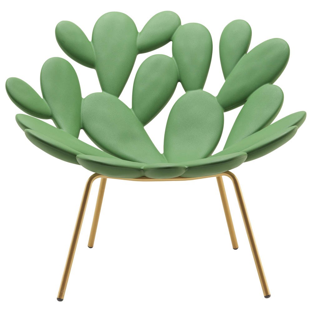 Filicudi van Qeeboo de fauteuil in de vorm van een cactusvijg