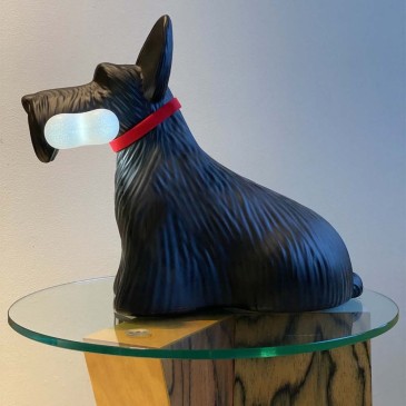 Qeeboo Scottie lampe i form av en søt liten hund | kasa-store