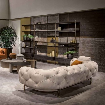 Atanae by Cantori den lyxiga soffan lämplig för vardagsrum | kasa-store