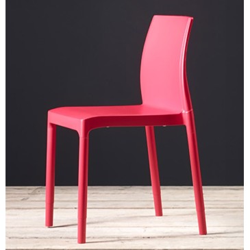 Scab Chloé Trend Mon Amour conjunto de 6 sillas para exterior e interior en tecnopolímero
