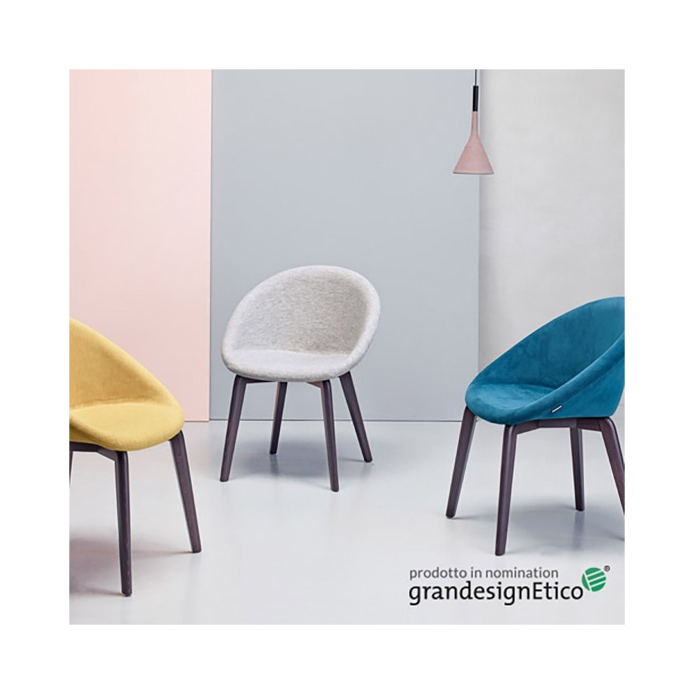 Cadeira Scab Design Natural Giulia Pop | kasa-store