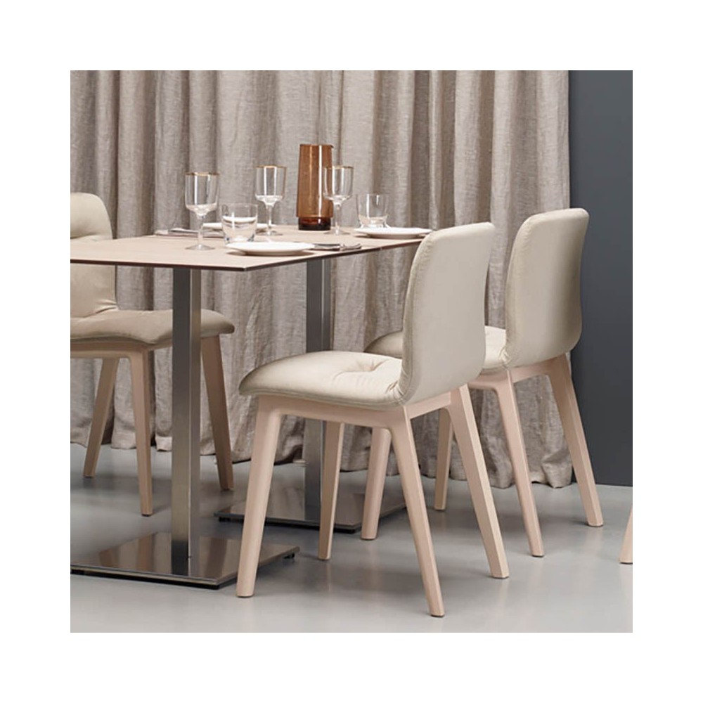 Scab Design Καρέκλα Natural Alice Pop από μασίφ ξύλο | kasa-store