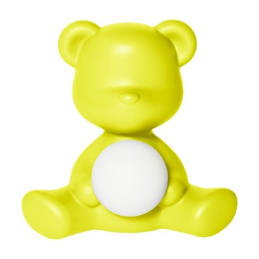 Qeeboo Teddy Girl Lampada da tavolo a LED disegnata da Stefano Giovannoni