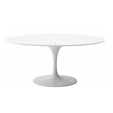 Tulip extendable table with a vintage design | kasa-store