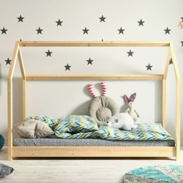 Bella children's bed by Kocot in natural wood - set photo