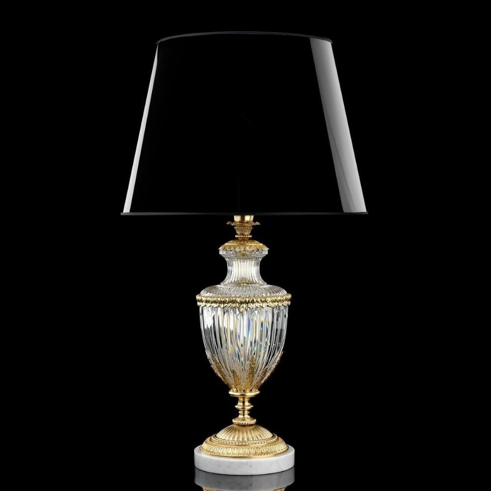 Lampada da tavolo in ottone di lusso vintage, lampada da tavolo, Home  Lights