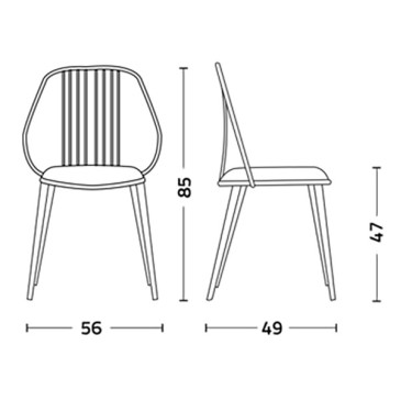 Colico Waiya designstolen för ditt vardagsrum | kasa-store