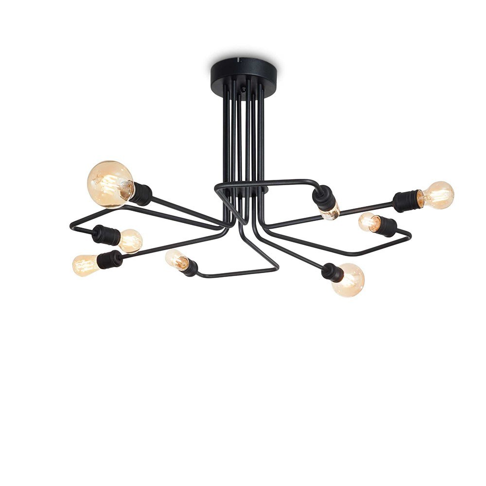 Triumph pl 8 ceiling lamp by Ideal-Lux | kasa-store