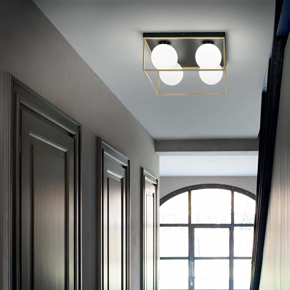 Lámpara Lingotto fabricada por Ideal-Lux adecuada para tus espacios | kasa-store