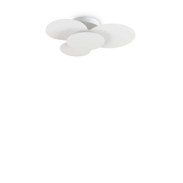 Luminária de teto nuvem da Ideal-Lux com um design moderno com luzes LED
