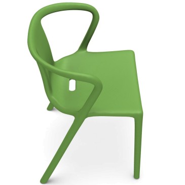 Magis Air-Armchair Set 4 Stühle für drinnen und draußen in verschiedenen Ausführungen