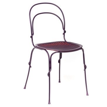 Magis Vigna Set aus 2 Stühlen mit Stahlstangenstruktur