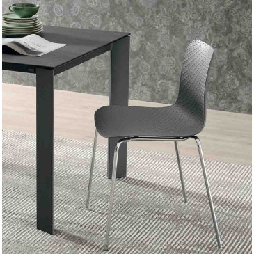 Target Point Colonia Stuhl aus Polypropylen, hergestellt in Italien