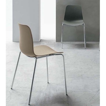 Target Point Colonia Stuhl aus Polypropylen, hergestellt in Italien