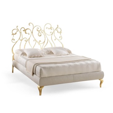 Klimt διπλό κρεβάτι από σφυρήλατο σίδερο | kasa-store