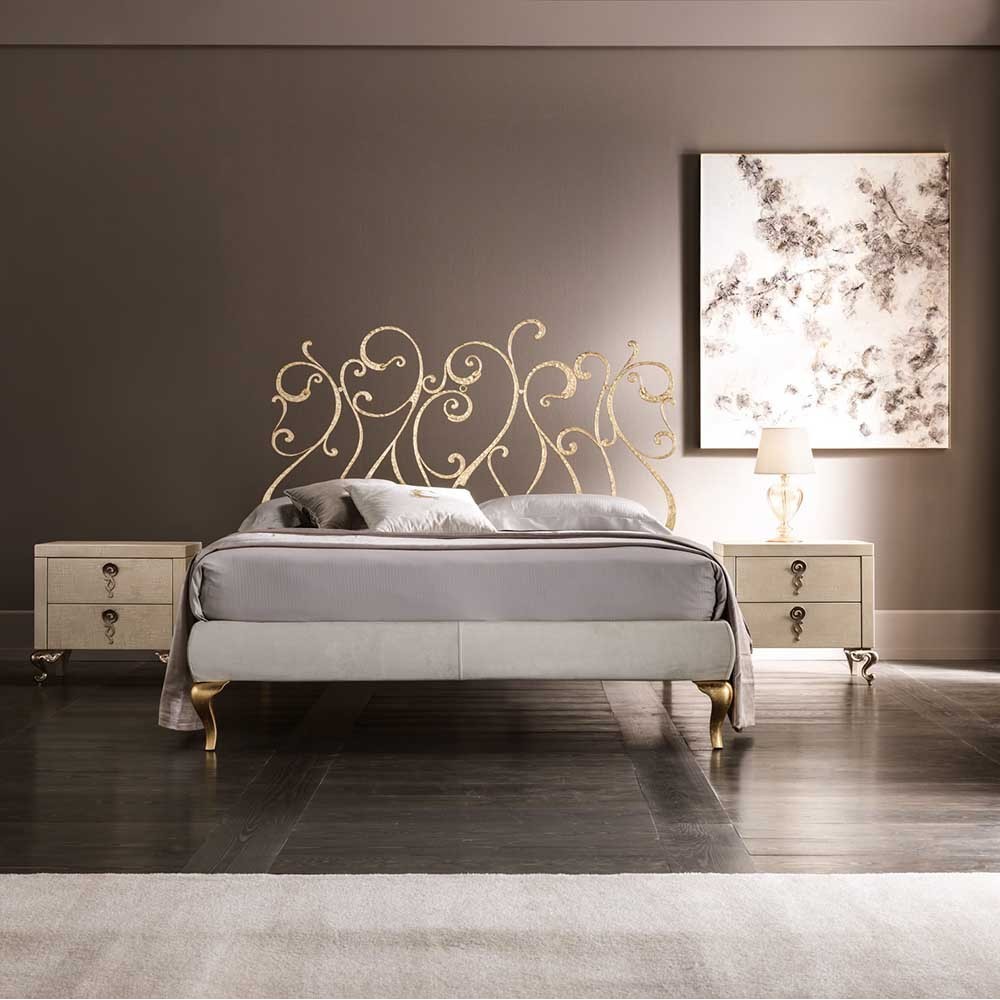 Klimt διπλό κρεβάτι από σφυρήλατο σίδερο | kasa-store