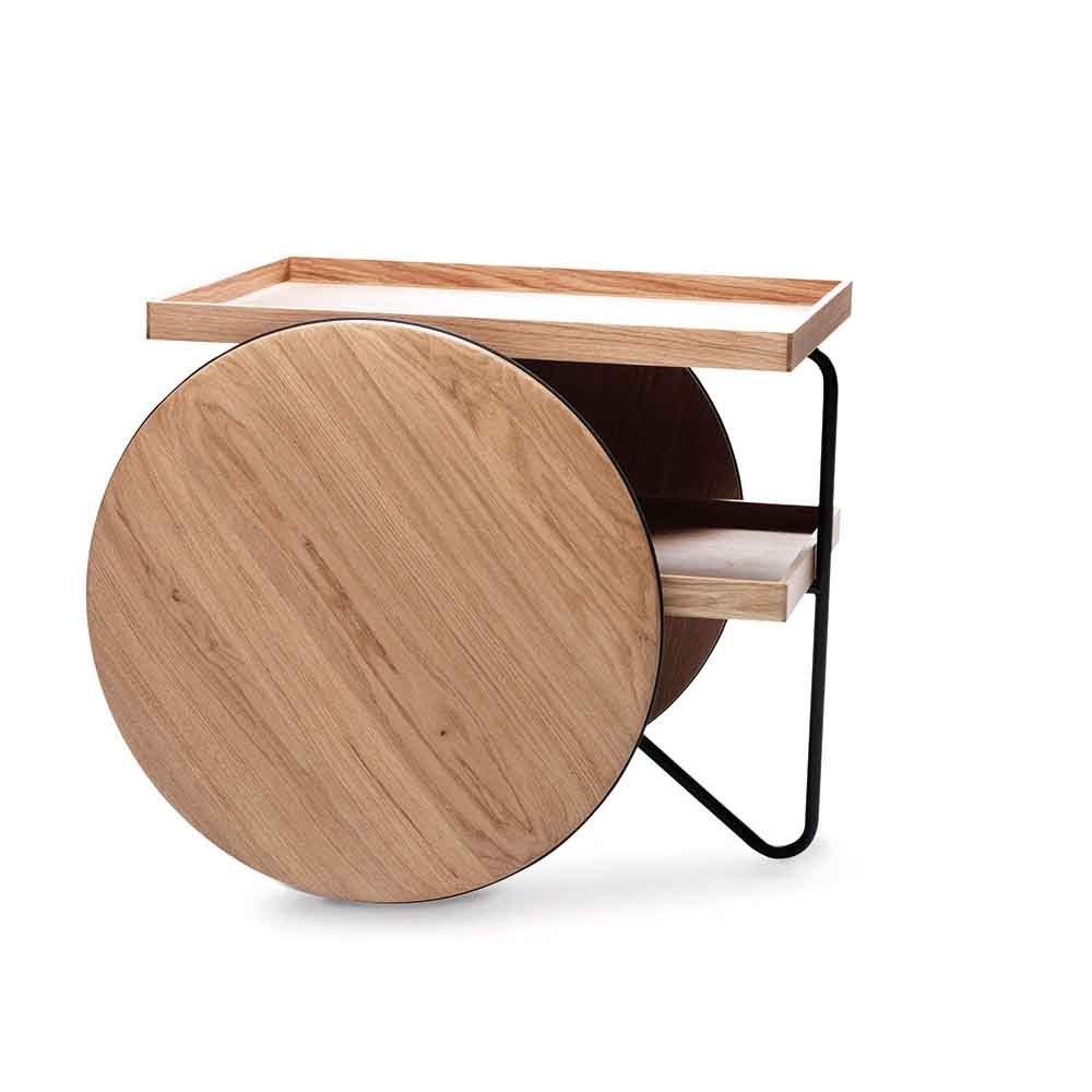 Chariot trolley salontafel ontworpen door GamFratesi voor Horm | kasa-store